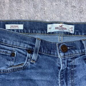 Men’s Hollister Slim Straight Blue Jeans